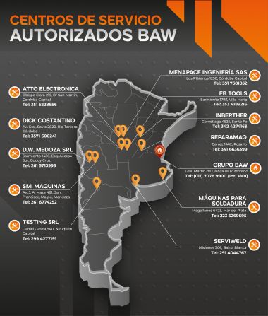 Mapa Servicio Baw